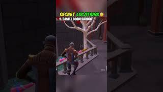 ALL Secret Locations / Hideouts in Fortnite Season 4 (Chapter 5) #fortnite #foryou #fyp #shortsfeed