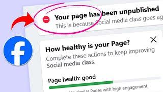 How to Fix "Page Has Been Unpublished" on Facebook 2025 (Update) | Resolve  'WE SUSPENDED YOUR PAGE'