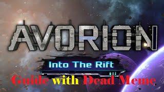 Avorion In to the Rift! introduction guide to the DLC