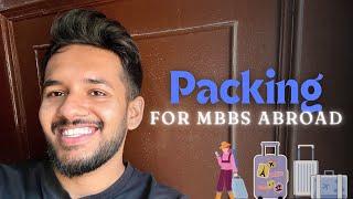 Packing & Luggage Details for MBBS IN GEORGIA ️ #mbbsabroad