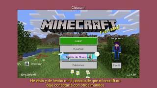 1 Solución Para "Error al Conectar con el mundo" Minecraft Ps4 Bedrock Edition (YA NO FUNCIONA)