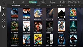 Demonstração do melhor App de Tv por internet para Tv Box -  P2ON