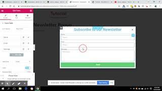 How to add Popup Form in Elementor on Page Load