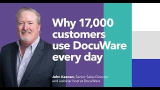 A beginner’s look at document management - See why 19,000* customers use DocuWare every day