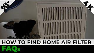 How to Locate Your Home Air Filter | K&N® Official Instructions