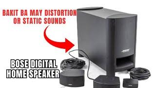 How to Repair Static or Distorted Sounds Bose Cinemate GS Series II Speakers