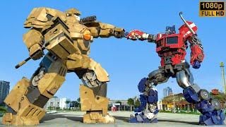 Transformers: The Great Autobots War - Optimus Prime vs Tank | Paramount Pictures [HD]