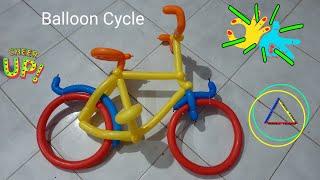 Amazing talent! Street man talent! #viralvideo #makingcycle #cycle #balloon #cyclestunt #viral #xyz