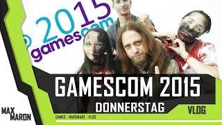 GAMESCOM VLOG #2 vom Donnerstag - MaxMaron unterwegs