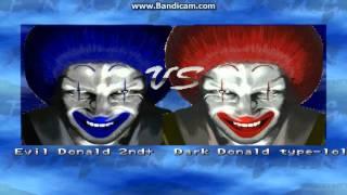 Mugen Evil Donald 2nd+ VS K-Dark Donald 12p &Dark Donald type-lol-