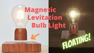 Magnetic Levitation Light Bulb | Magic Floating LED Lamp!