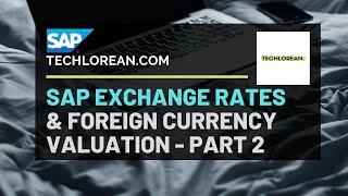 SAP FOREIGN CURRENCY VALUATION | CONFIG, FUNCTIONALITY, SUMMARY | PART 2