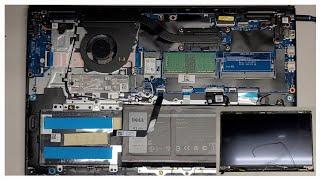 Dell Inspiron 15 3000 3511 Disassembly RAM SSD Hard Drive Battery LCD Screen Assembly Replacement