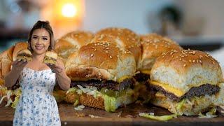 BIG MAC SLIDERS at Home, Everything Is Better HOMEMADE, Must Try Recipe!!!