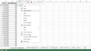 How Do I Remove the Date From a Cell on an Excel Spreadsheet? : Microsoft Office Tips