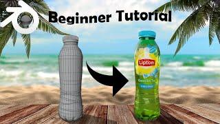 How To Make A Photorealistic Lipton Bottle In Blender | Part 1