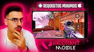 ¡REQUISITOS MÍNIMOS para JUGAR el NUEVO VALORANT MOBILE! FECHA de LANZAMIENTO y más