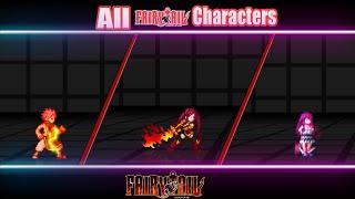 All FairyTail jus chars in Mugen(with download link)| All fairyTail Characters In MUGEN