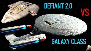 RBG Galaxy Class VS Defiant 2.0 DJ Valliant - Both Ways - Star Trek Starship Battle