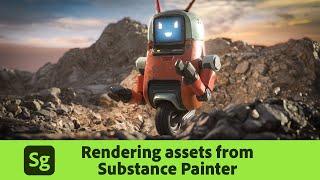 Substance 3D Stager - Rendering assets from Substance 3D Painter | Adobe Substance 3D