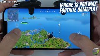 iPhone 13 Pro Max Fortnite Gameplay