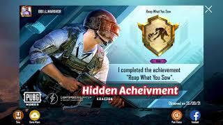 Hidden Achievement: REAP WHAT YOU SOW