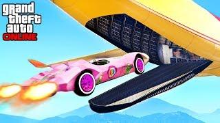 GTA 5 - AMAZING CARGO PLANE STUNTS w/ AFTER HOURS VEHICLES (GTA Online Funny Moments & Fails)