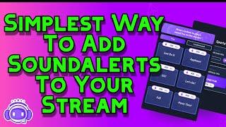 SIMPLEST way to add Soundalerts to your Twitch stream via channel points or bits #subscribe