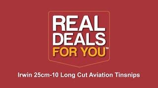 Irwin 25cm 10 Long Cut Aviation Tinsnips - Real Deals For You 2016