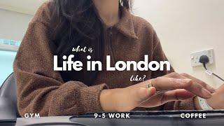 9-5 Work Week In My Life • What Life In London Looks Like • Cooking, Gym, Cleaning 