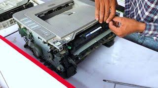 Konica Minolta Pagepro 1500W Paper Jam Problem FIX!!! Full Service & Repair Printer Heater Roller