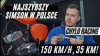 NAJSZYBSZY SIMSON W POLSCE z silnikiem za 20 tysięcy!!! Inni mogą najwyżej zazdrościć: CHYLO RACING