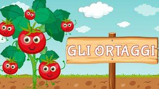 Gli ortaggi e le verdure per bambini I La canzone delle verdure | Si mangia la verdura I Cibo sano