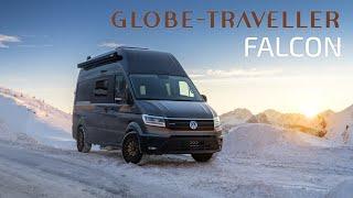 Globe-Traveller Falcon 2XS 2023, VW Crafter, fully winterised.