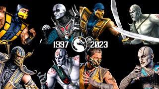 Evolution of Scorpion vs Quan Chi Fight in EVERY Mortal Kombat games MK4 to MK1 | 2K 60FPS