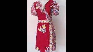 MODEL DRESS BATIK CANTIK DAN MODERN