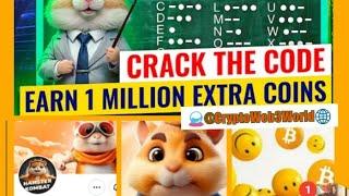 How To Earn 1 million Hamster Kombat Coin Daily Tap To Earn Telegram Crypto Mining Airdrop Activity