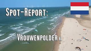 Spot-Report: Vrouwenpolder, Zeeland, Niederlande. Kitesurfen, Winfoilen, Windsurfen