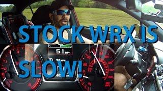 50-90 3rd Gear Pulls Stage 1 Tune vs Stock Tune (2017 WRX)