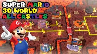 What if Mario had a FULL WORLD of ALL Castle Levels? (BIGGEST Super Mario 3D World Mod EVER!!)
