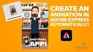 Animate from Audio in Adobe Express