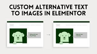 How to Add Custom Alternative Text to Images in Elementor | Elementor Tutorial 2024