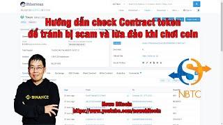 Hướng dẫn check Contract token để tránh bị scam và lừa đảo khi chơi coin