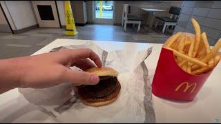 Food Review: Double Hamburger from McDonald's Civic Center