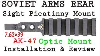 AK-47 Optic Mount Option #shooting #shotgun #howto #gun #diy #review #ak47 #wethepeople #survival