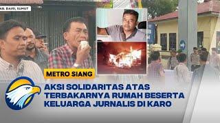 Wartawan & Keluarga Tew4s Terbakar, Persatuan Jurnalis Tuntut Polisi Usut Tuntas