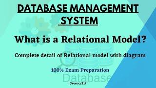 What is a Relational Model? Relational model in Database management system| Greencs217