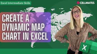 ️Create a DYNAMIC Map Chart in Excel – Data Validation, UNIQUE, SORT and FILTER️