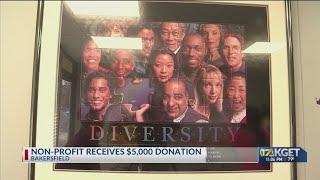 Non-profit receives $5,000 donation