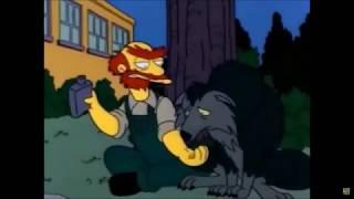 Groundskeeper Willie vs Wolf